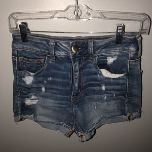American eagle high waisted shorts